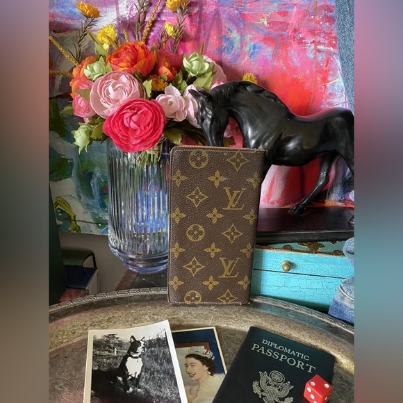 Vintage Auth LOUIS VUITTON Porte Valeurs Valet Organizer WALLET Designer Luxury - Picture 2 of 13